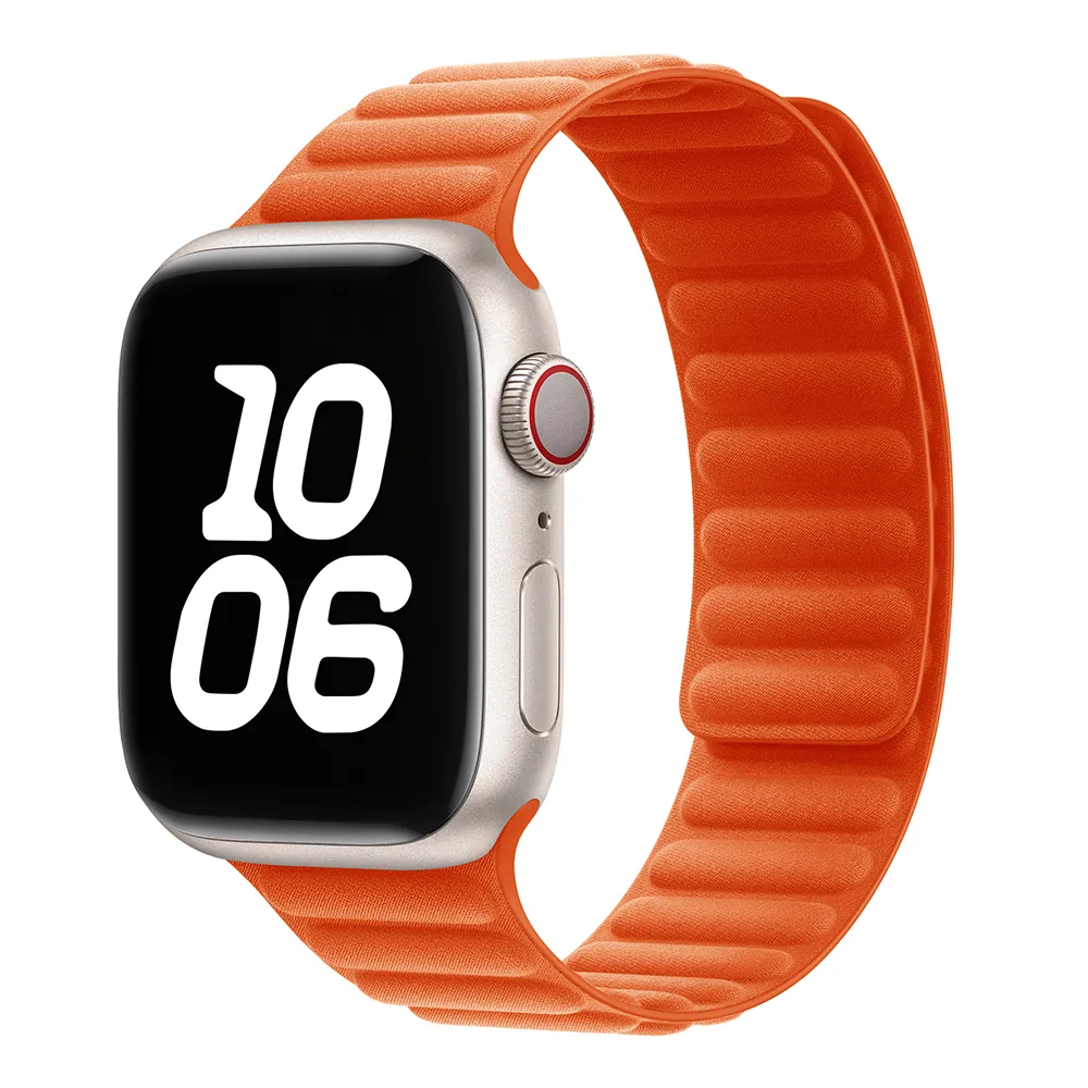 FineWoven Magnetic Link for Apple Watch 42/44/45/46/49 mm Orange