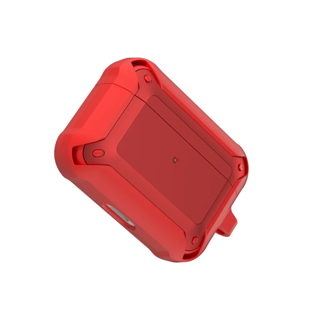 AmazingThing Anti-Bacterial Protection Outre Drop proof Case For AirPods Pro Galaxy Red