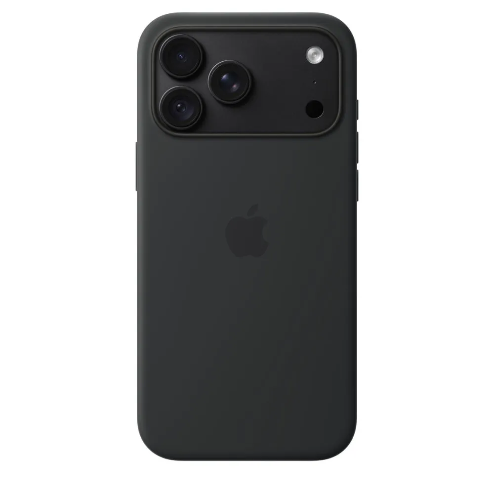 Apple Silicone Case 1:1 for 18 Pro with MagSafe Black