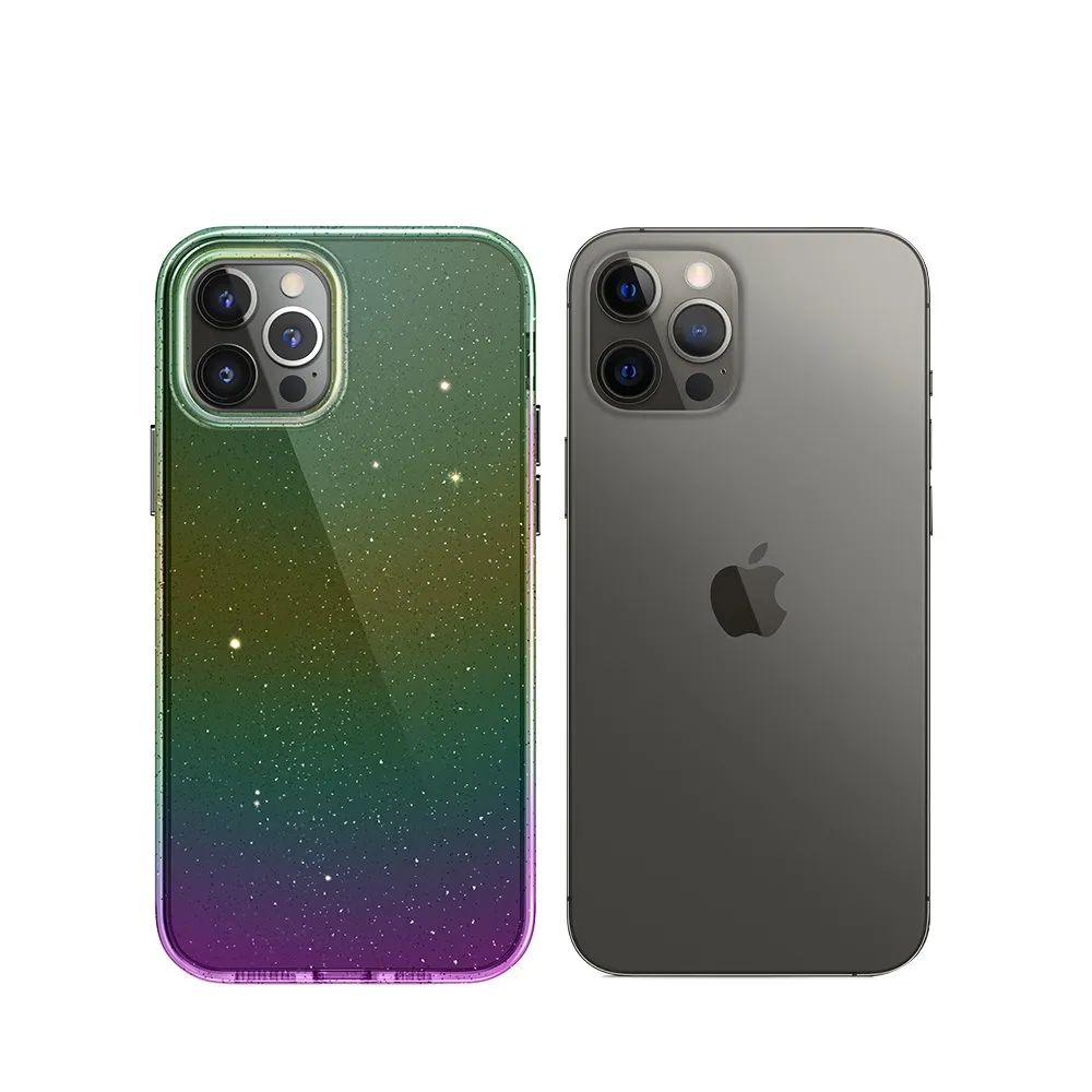 Blueo Crystal Drop PRO Resistance Phone Case for iPhone 12 Pro Max Dark Nebula