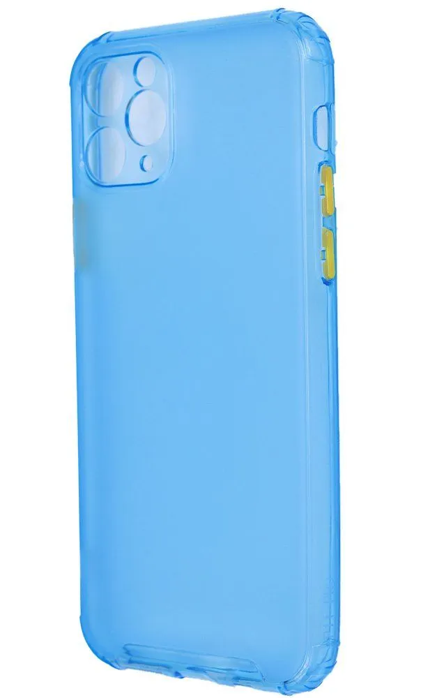 TPU Colorful Matte Case for iPhone 11 Pro Max Blue