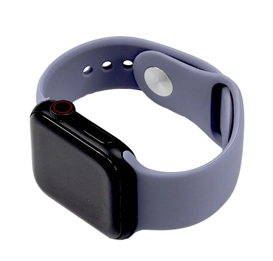 Silicone Watch Band for for Apple Watch 42/44mm S/M Alaskan Blue