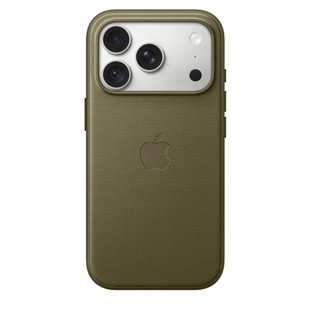 Apple TechWoven Case 1:1 for 18 Pro with MagSafe Olive