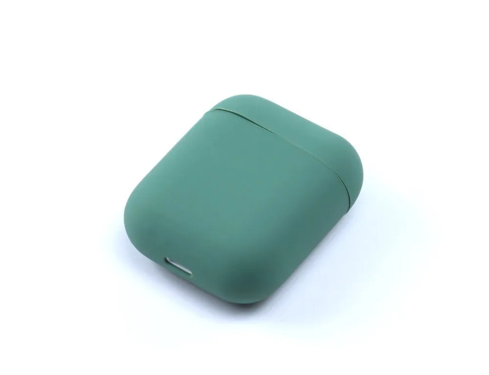 Silicone Case Ultra Thin for Airpods Pine Needle Green