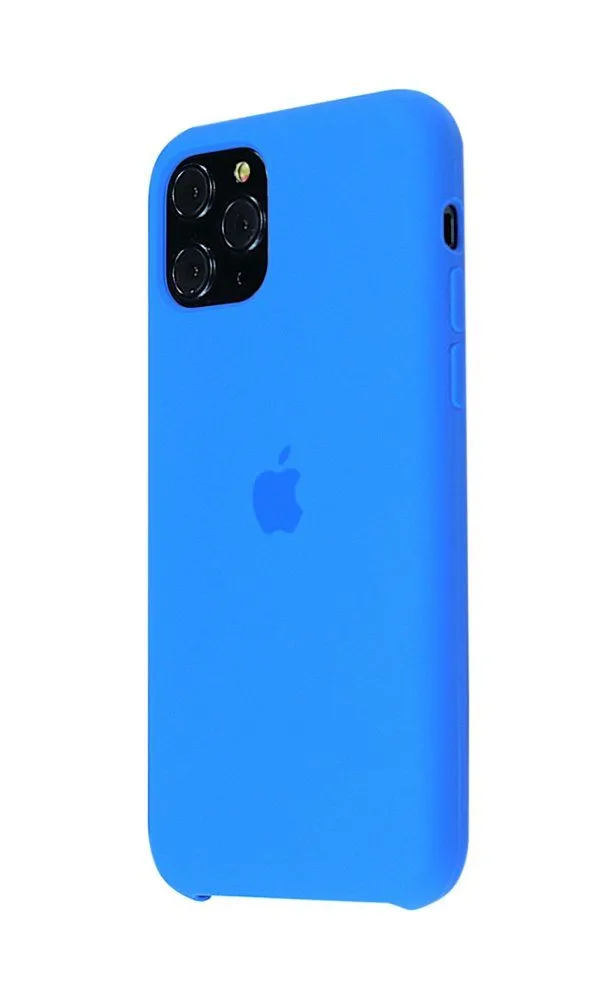Apple Silicone Case HC for iPhone Xs Capri Blue 76