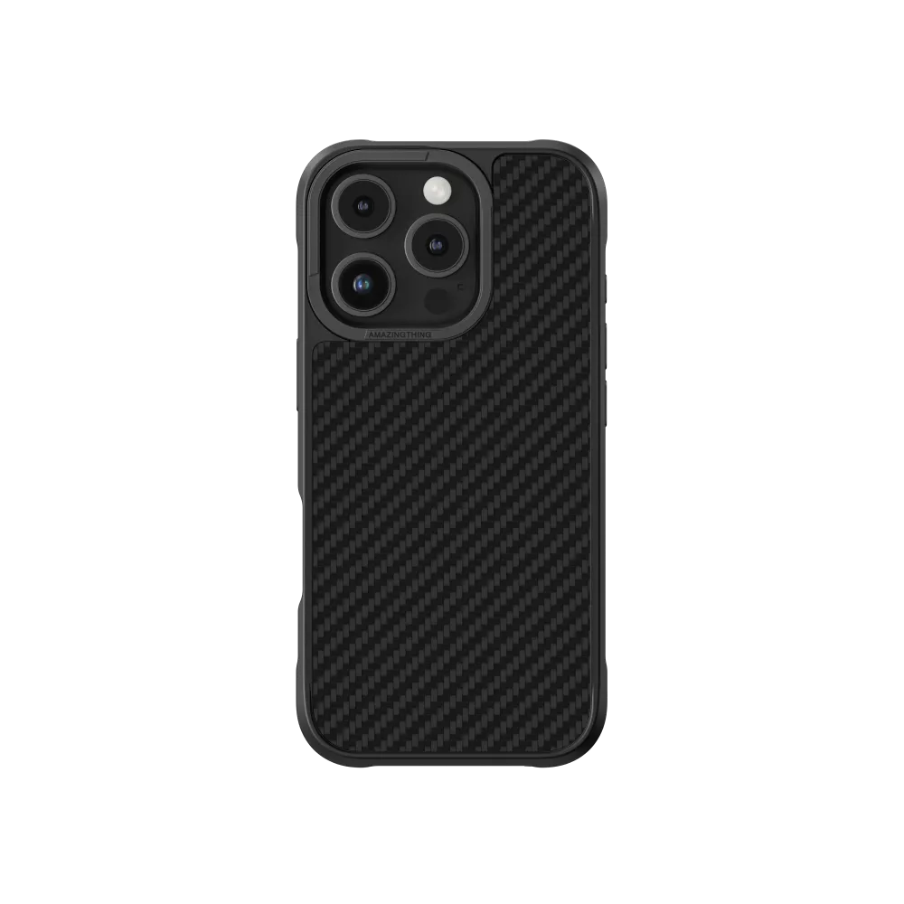 AmazingThing Titan Max (1500D) Case for iPhone 16 Pro Max with MagSafe Black