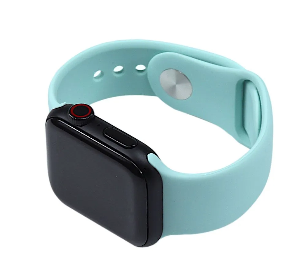Silicone Watch Band for for Apple Watch 42/44mm S/M Beryl