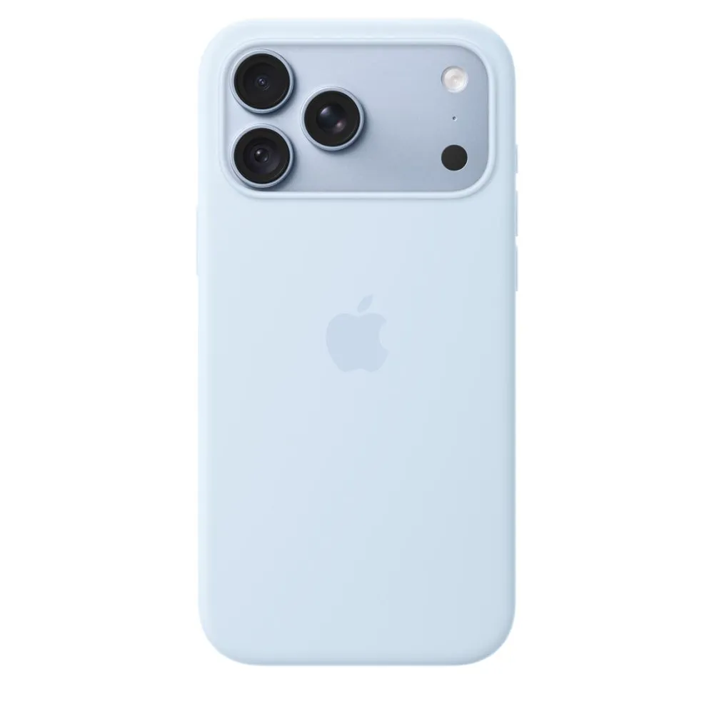 Apple Silicone Case 1:1 for 18 Pro with MagSafe Crisp Blue