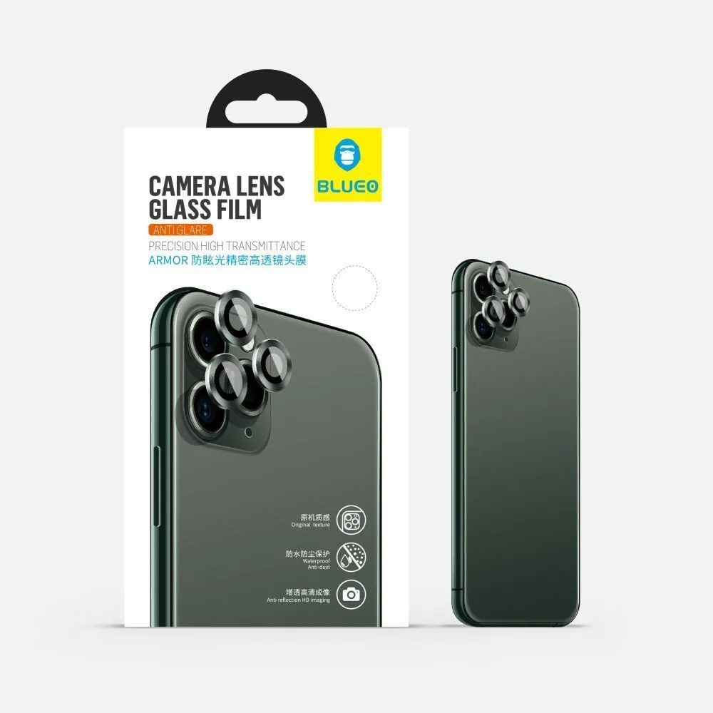 Blueo Armor Phone Camera Lens Protector for iPhone 11  Mint Green