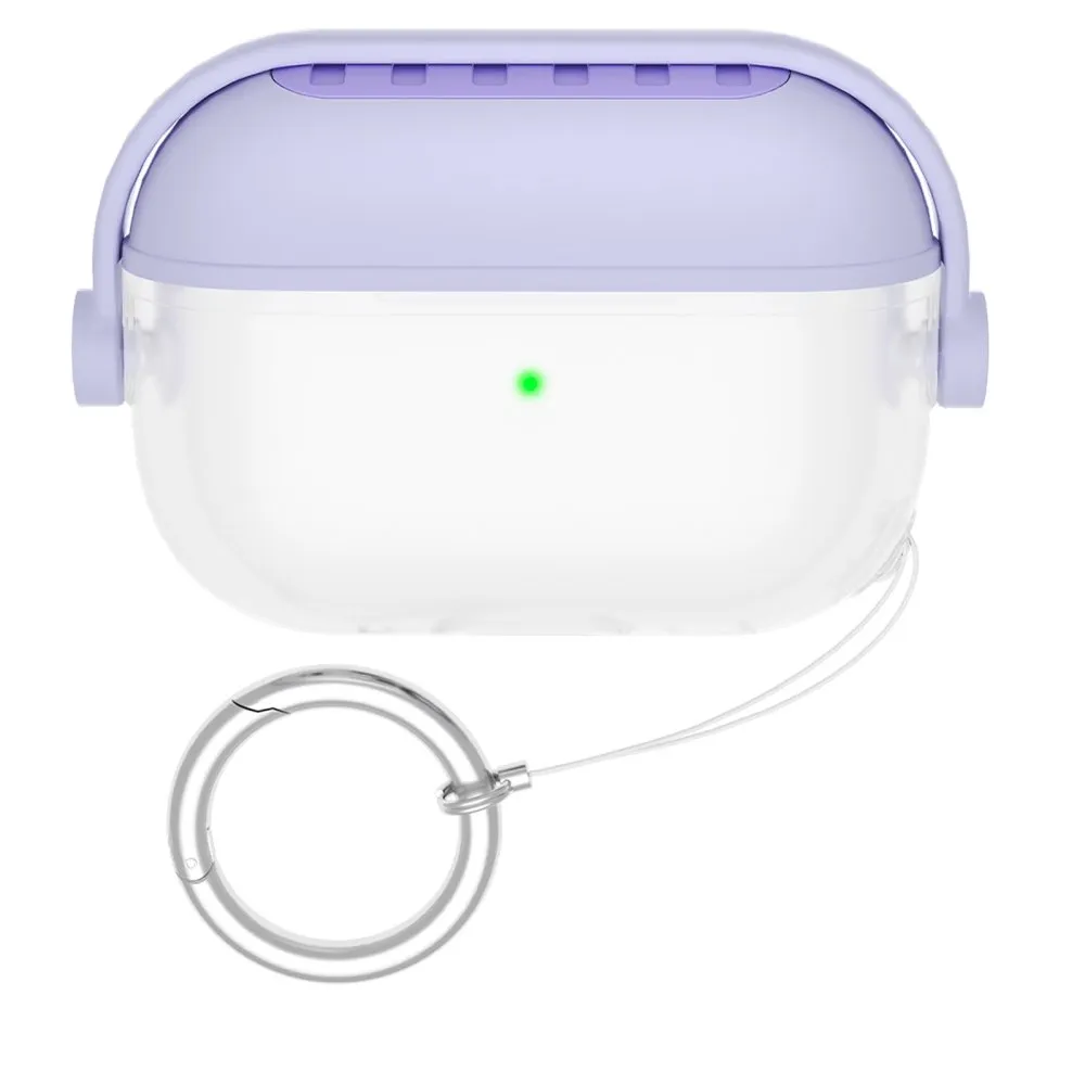 AhaStyle Headphones Silicone Case for Airpods Pro 3 Lavender