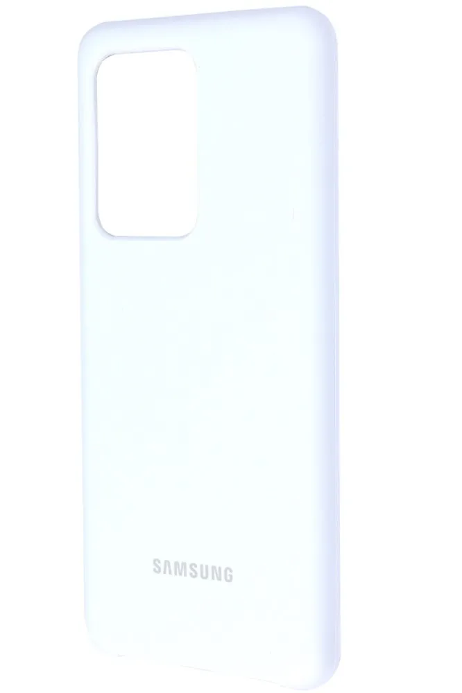 Silicone Case for Samsung S20 Ultra White