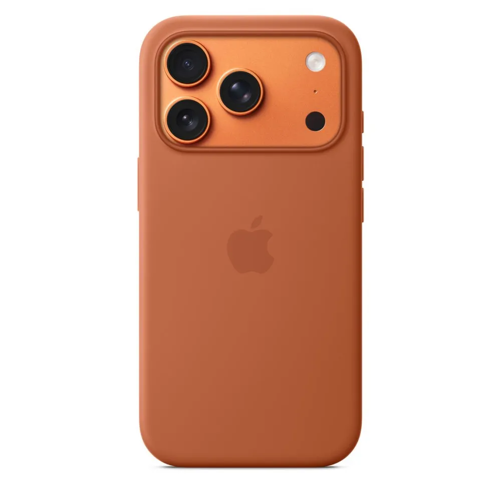 Apple Silicone Case 1:1 for iPhone 17 Pro with MagSafe Terra Cotta