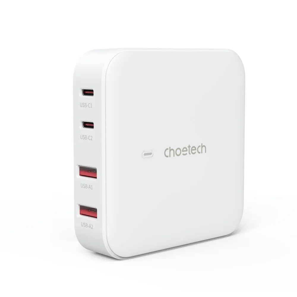 Choetech PD 100W GaN desktop 2C+2A Charger ¶White
